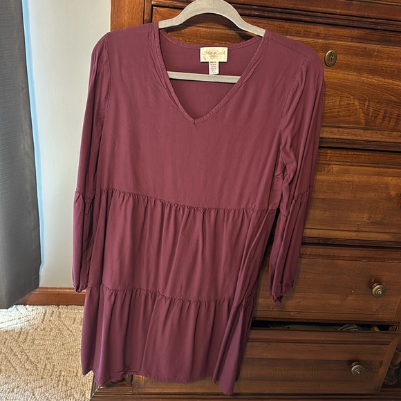 Maroon Dress - Picture 2 of 4